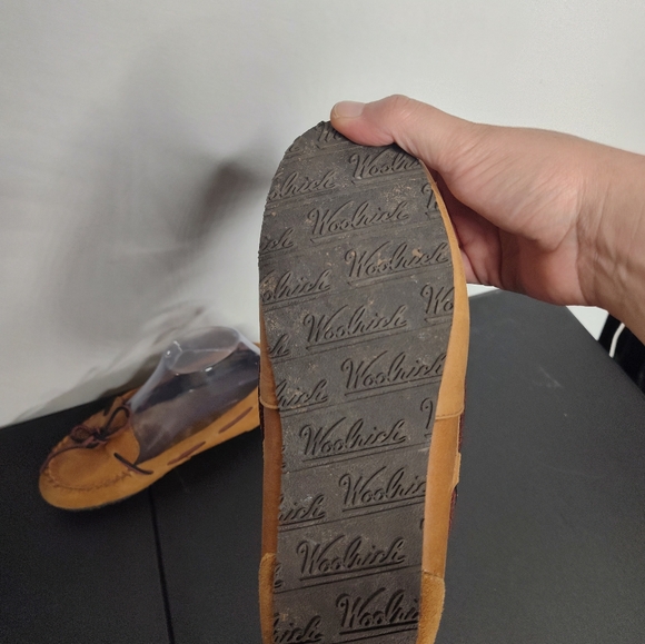 Woolrich Women's Elk and Leather fur lined moccasin size 7 - Picture 6 of 10